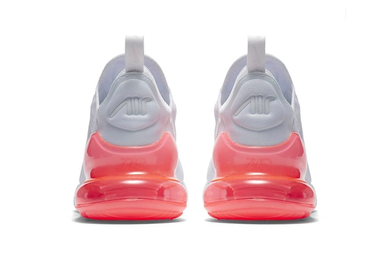 Air max 270 clearance atmosphere grey/total orange/hot punch