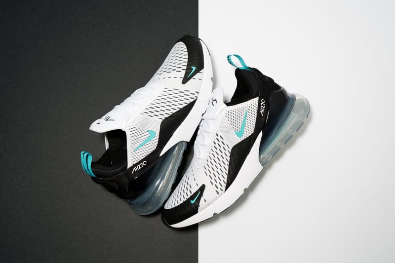 Nike Releases Air Max 270 in Black White Teal Hypebae