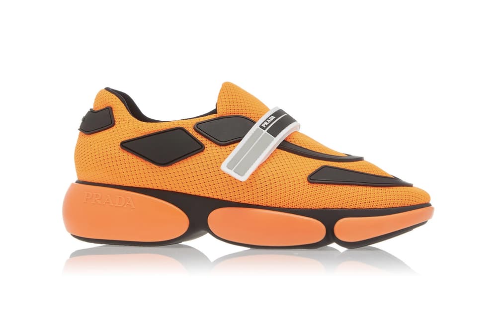 prada sneakers neon