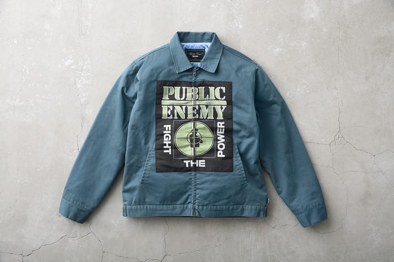 Supreme public enemy work jacket online