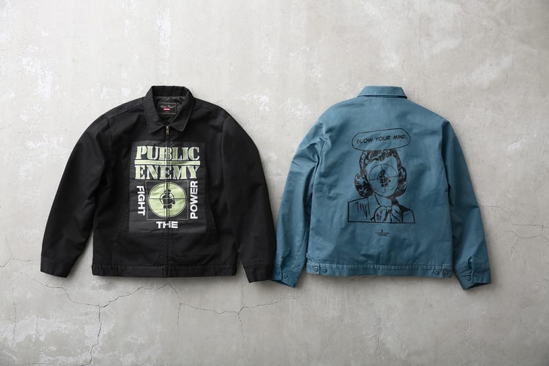 Supreme public enemy work jacket online