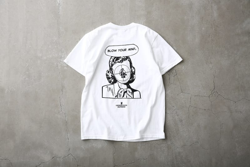 UNDERCOVER SUPREME Tシャツ BLOW YOUR MIND. Supreme x Undercover x Public Enemy Blow Your Mind Tee Black