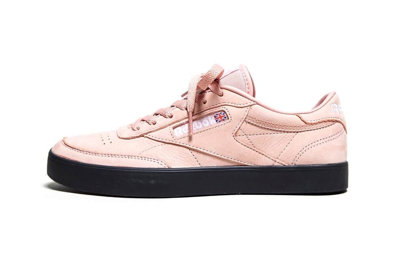 Pink reebok on sale