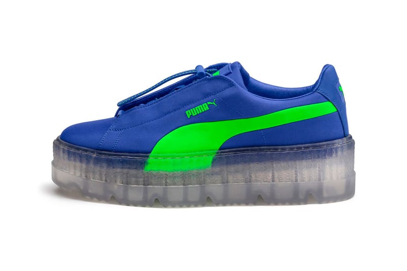 Puma creepers hot sale blue green