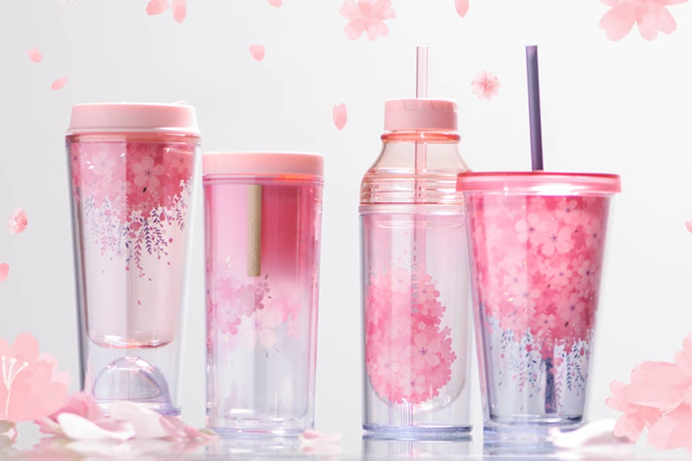 Starbucks Millennial Pink Cherry Blossom Cups Hypebae