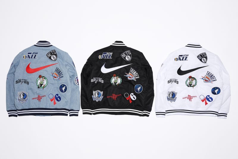 Nike nba hot sale supreme jacket