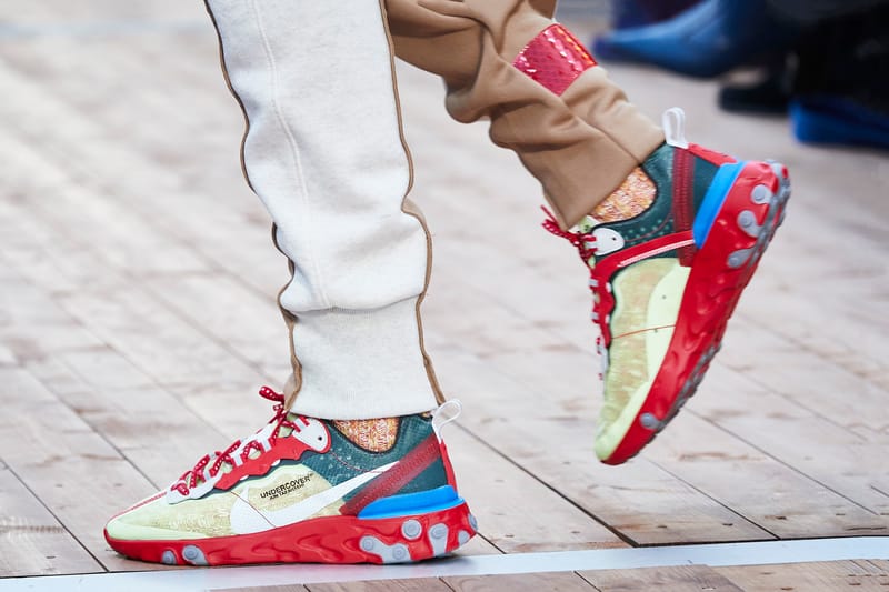 UNDERCOVER x Nike React Element 87 Closer Look Hypebae