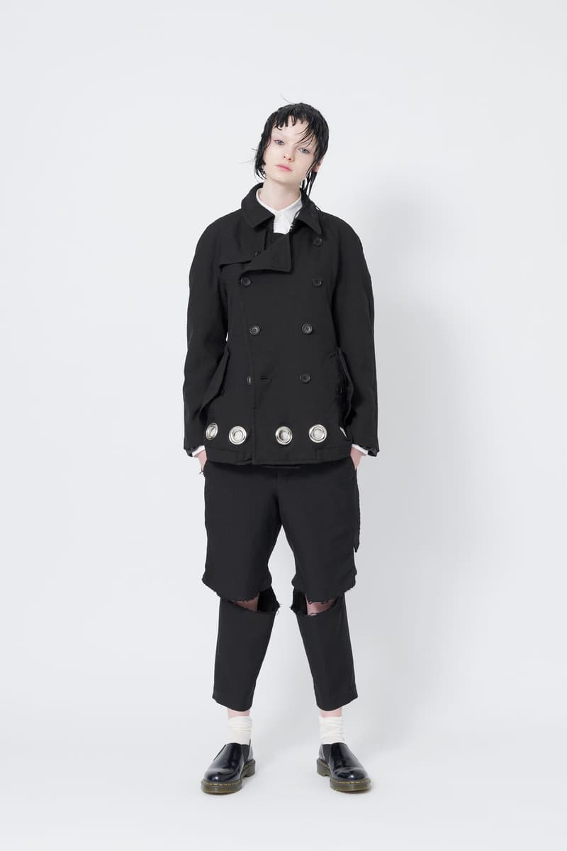 Black comme des garcons 2018ss clearance
