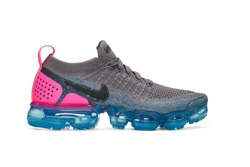 Grey and pink nike clearance vapormax