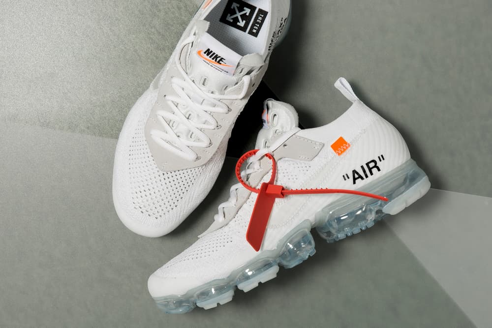 Virgil Abloh x Nike Air VaporMax White Release | HYPEBAE