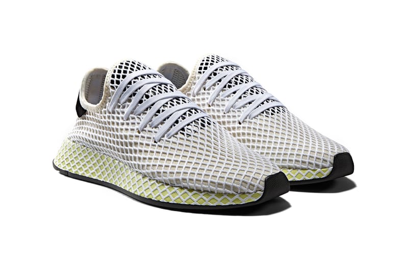 Adidas deerupt off white cheap