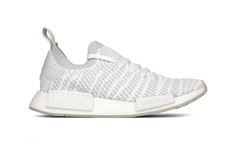 Adidas nmd r1 stlt hotsell primeknit white