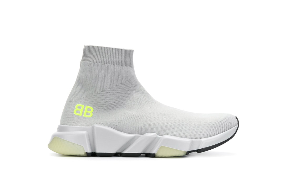 balenciaga speed trainer yellow