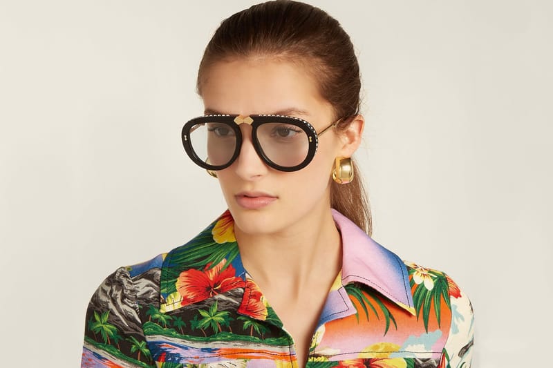 Gucci store sunglasses foldable