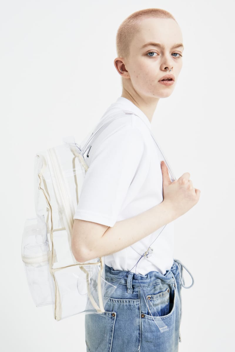 MM6 Maison Margiela Clear PVC Backpack | Hypebae
