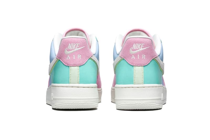 color block air force ones