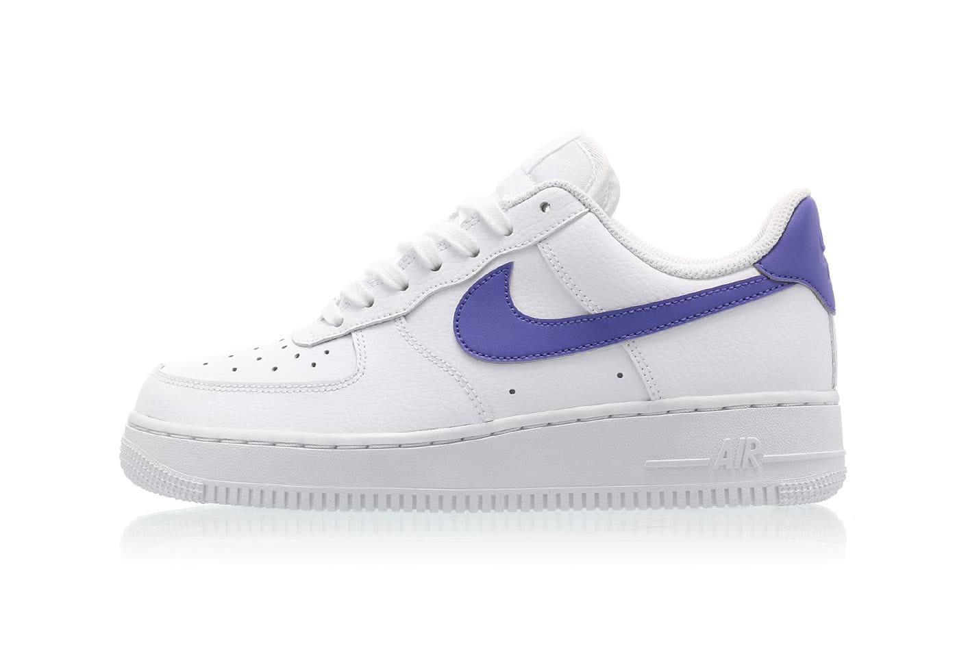 Nike Air Force 1 '07 in Ultra Violet and White | HYPEBAE