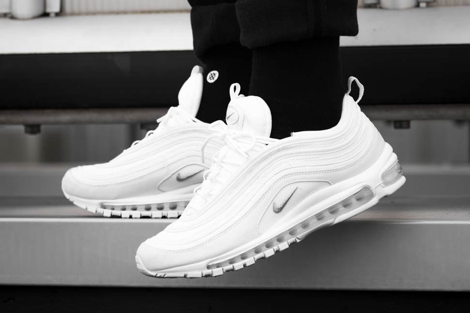 air max 97 triple white reflective