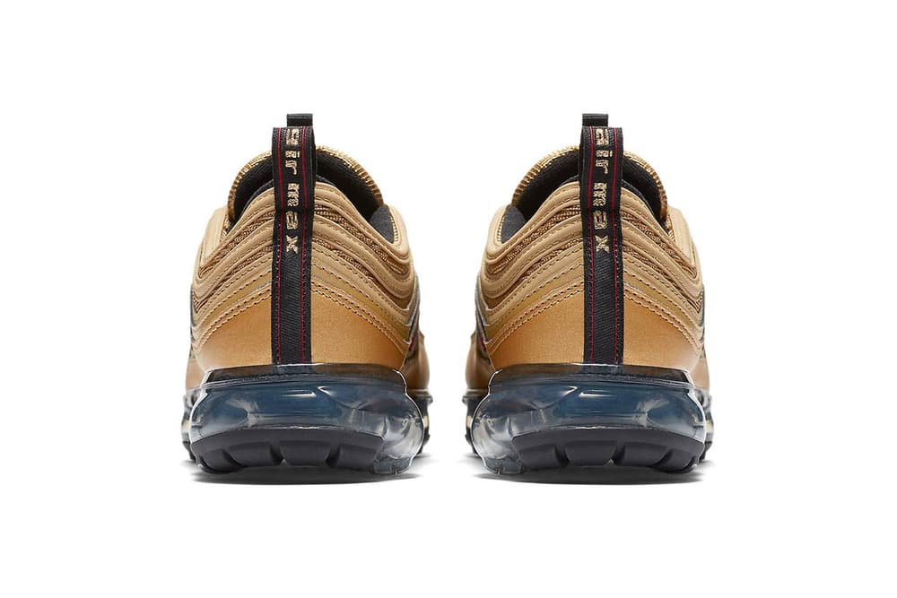 metallic gold vapormax