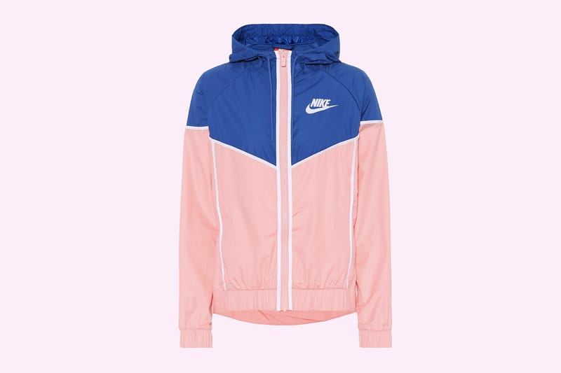 Nike blue 2025 and pink jacket