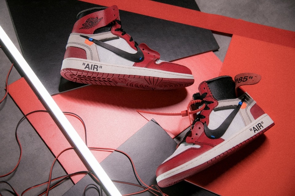 Virgil abloh x jordan Clearance