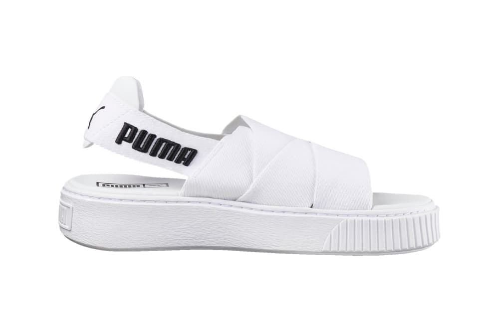 platform puma sandals