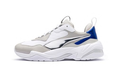 Puma thunder triple white store