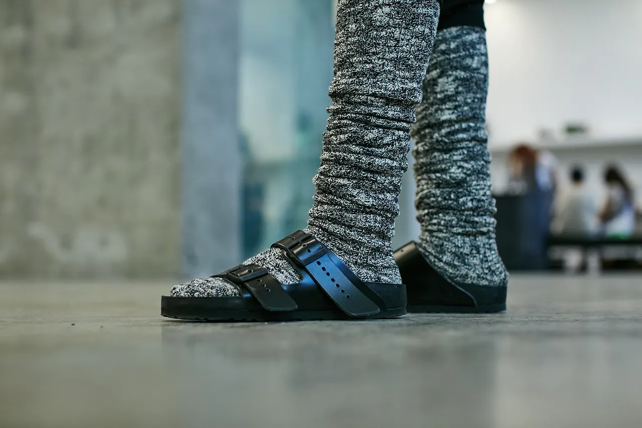 Rick owens best sale fur birkenstock