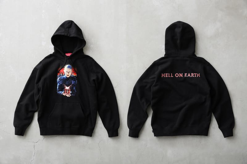 Supreme Hellraiser Hell on Earth Hooded selling Sweatshirt