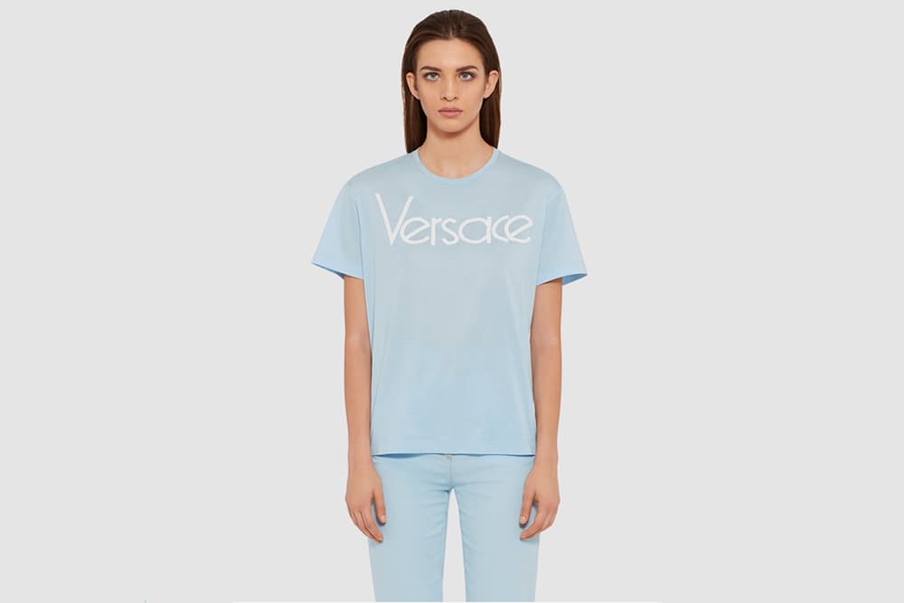 versace t shirt pink