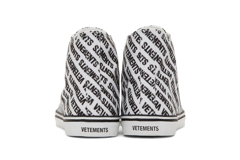 Vetements canvas outlet sneakers