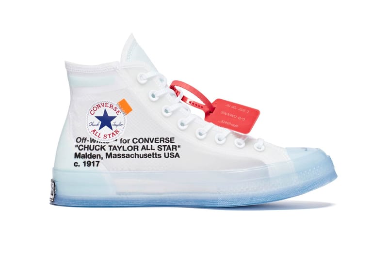 Off white shop converse release info