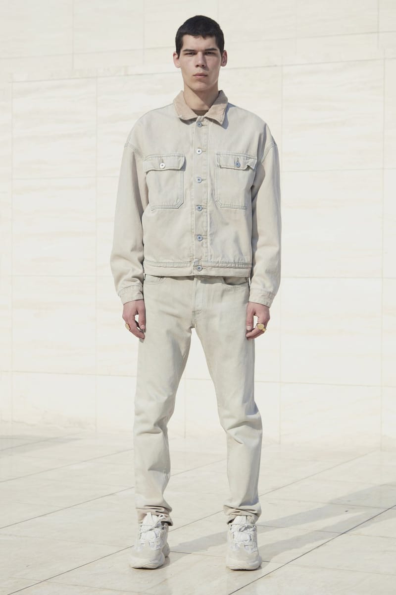 Yeezy season best sale 6 denim jacket