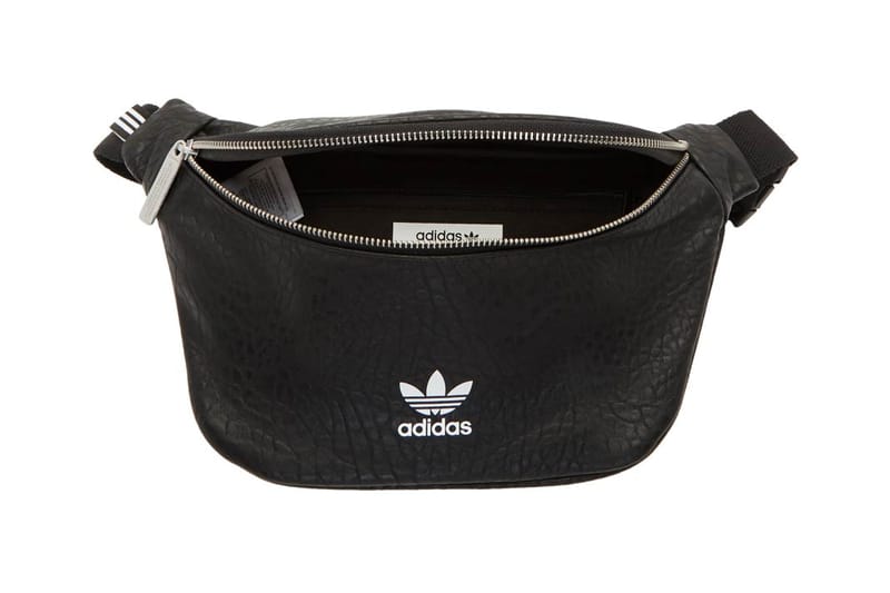 Adidas faux leather waist cheap bag