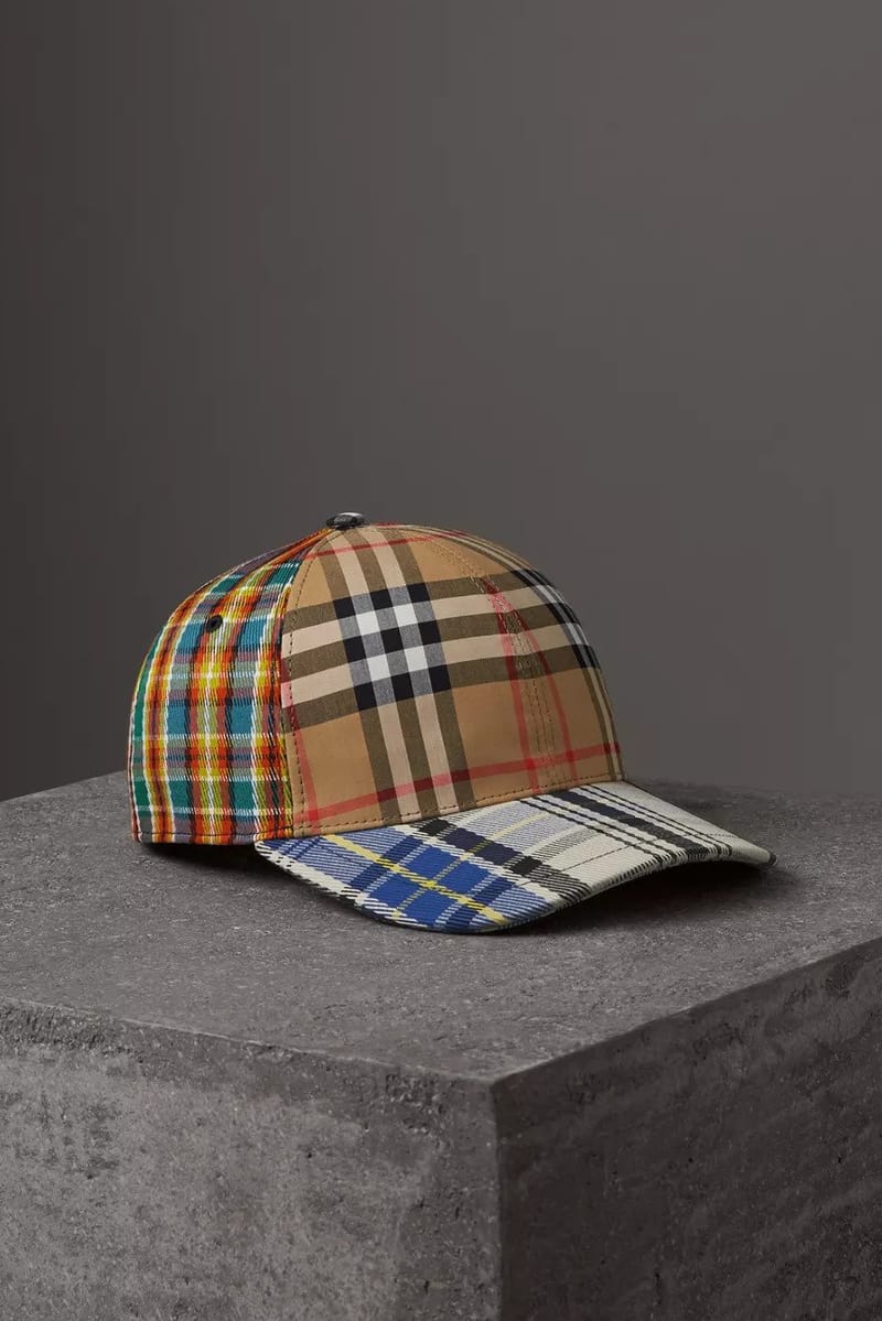 Burberry hat with rainbow hotsell