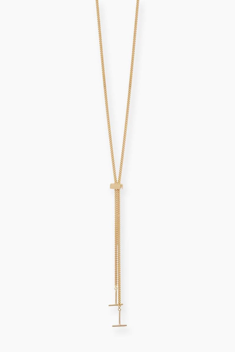 Shop Chloé's Eyewear Chain in Brass Hypebae