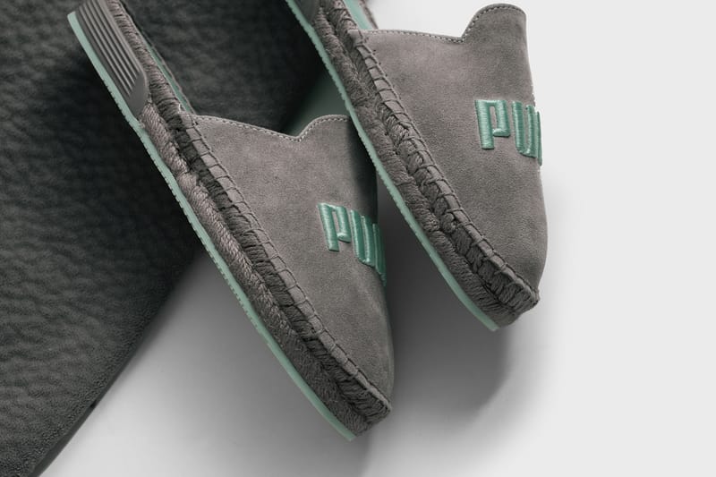 Puma fenty sandals grey best sale