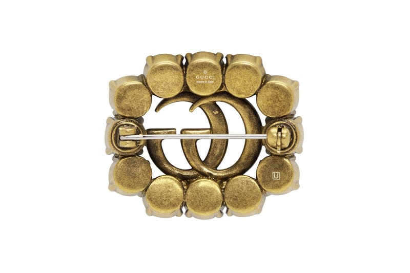 Gucci hot sale marmont brooch