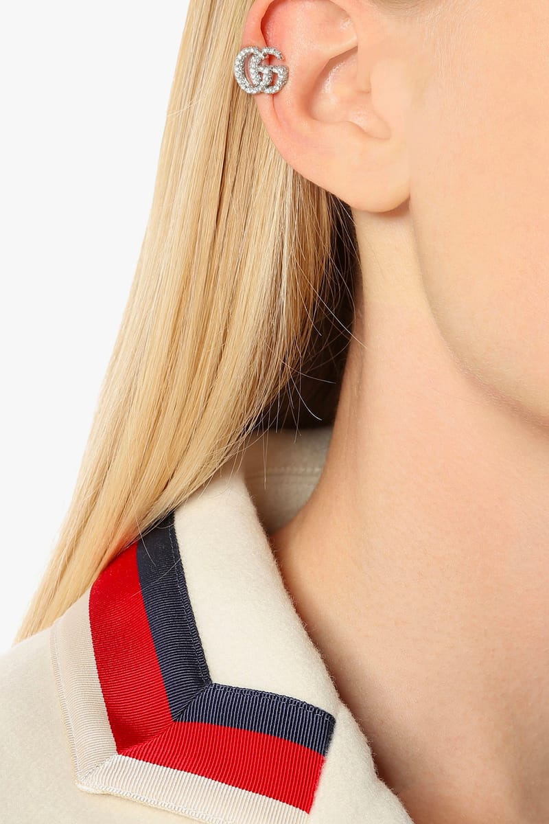 Gucci earrings sales on ear