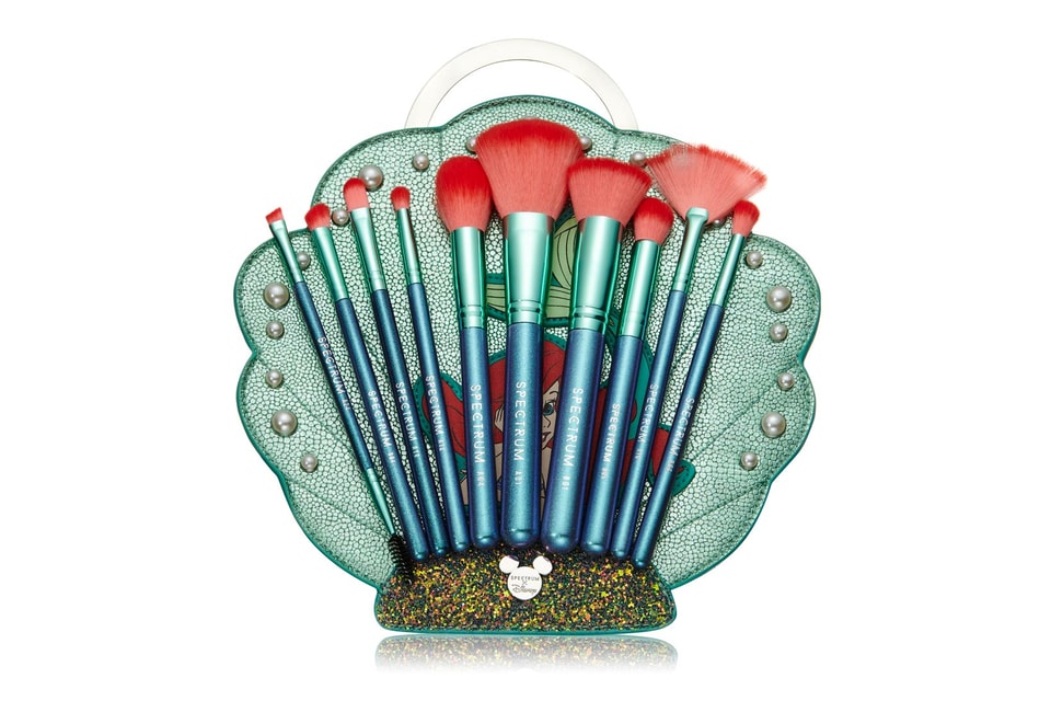 'The Little Mermaid' Makeup Brushes By Spectrum Hypebae