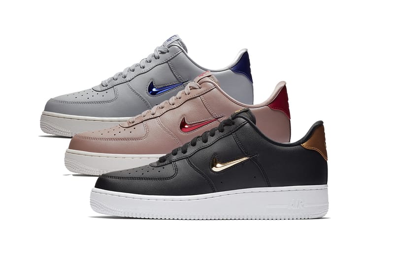 Air force 1 jewel hot sale swoosh