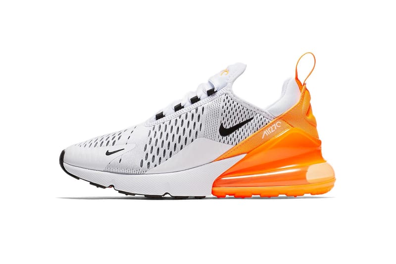 Nike air hotsell 270 orange black