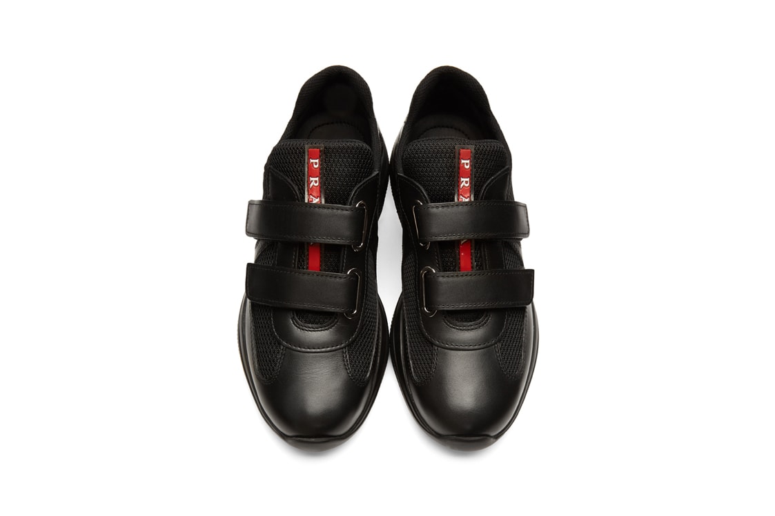 Prada Releases More Black Leather Sneakers | Hypebae