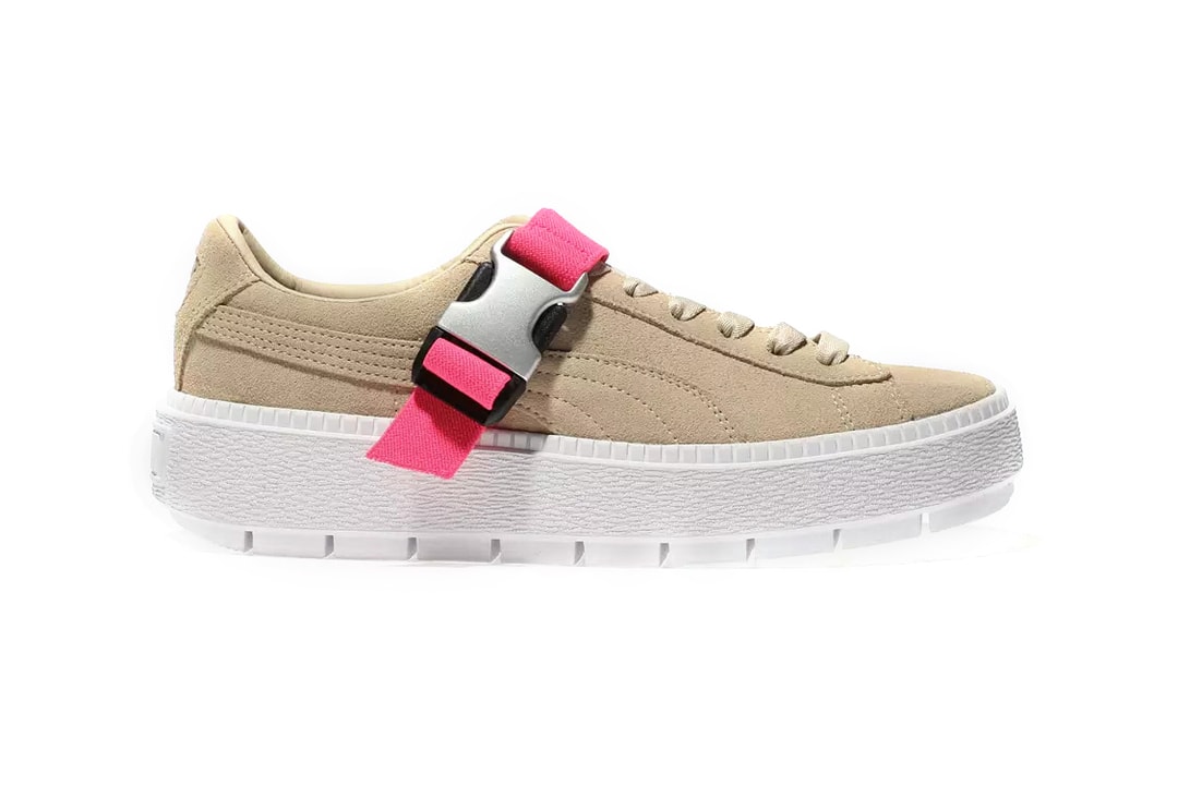 puma platform trace buckle