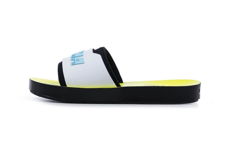 Fenty yellow slides clearance