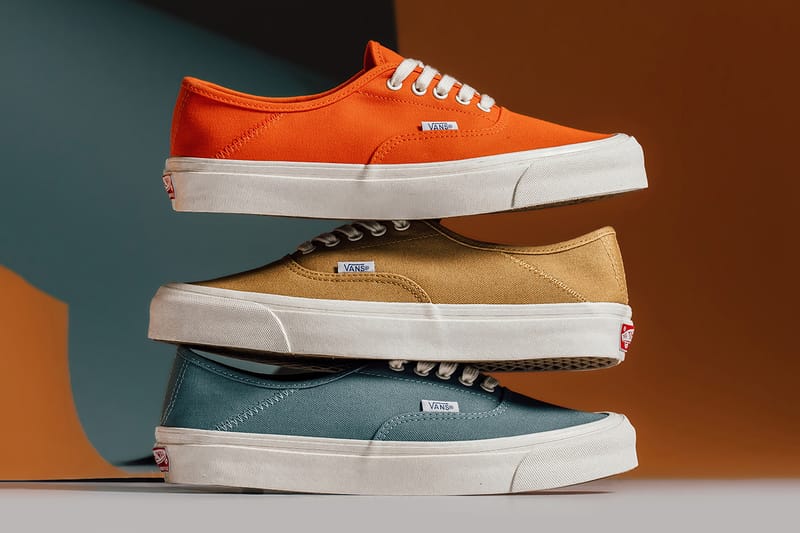 Vans vault hot sale orange