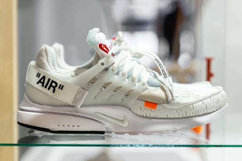 Virgil abloh 2025 nike air presto