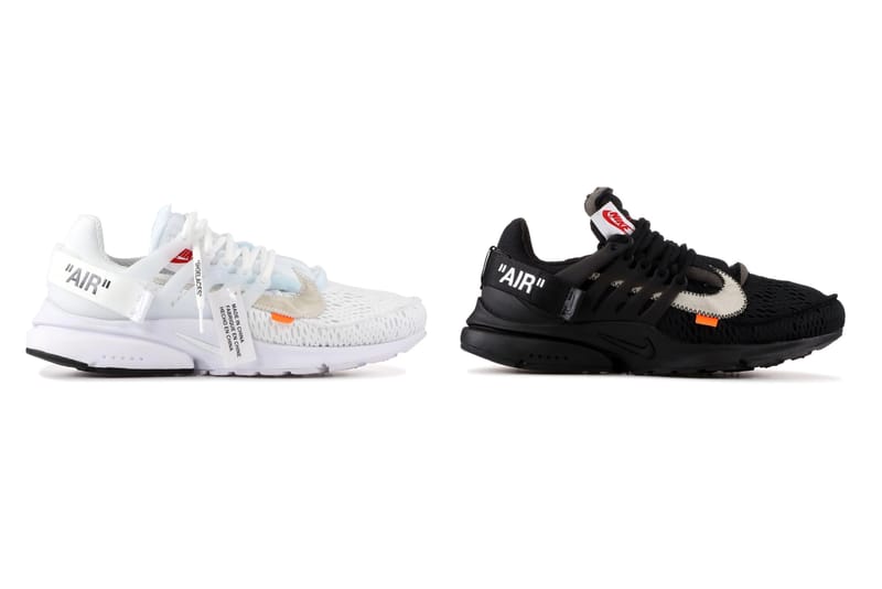 Virgil abloh x nike air clearance presto