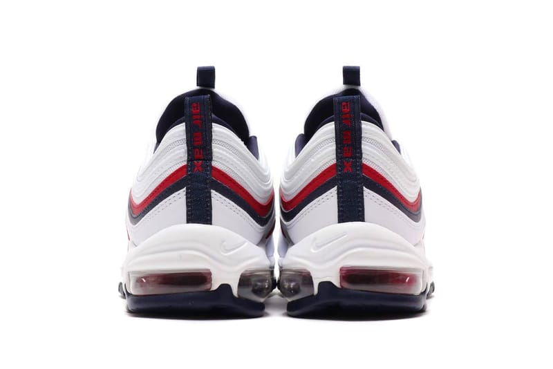 Air max 97 white and best sale red crush