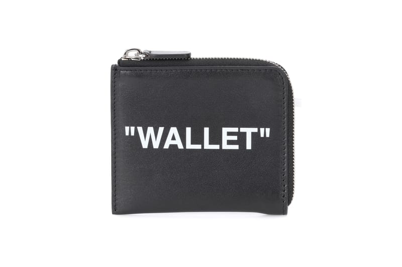 Off-White™ Releases Black Leather Wallet | Hypebae